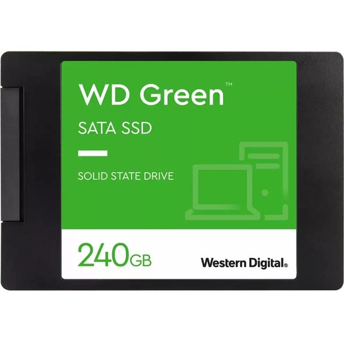 CP-WESTERNDIGITAL-WDS240G3G0A-a64fbb SSD WD Green, 240GB, 2.5", 545 MB/s Lectura, SATA III
