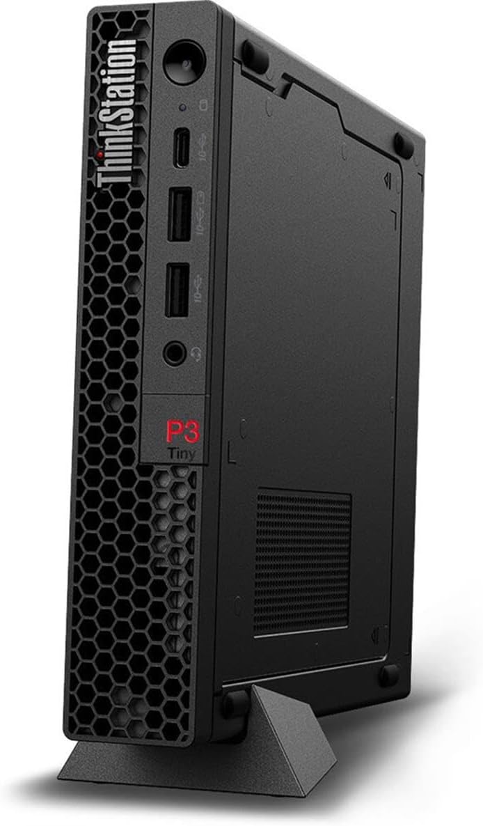 61B0YmgCG6L._AC_SL1200_ Lenovo ThinkStation P3 Intel® Core™ i9 i9-14900 64 GB DDR5-SDRAM 1 TB SSD NVIDIA RTX A2000 Windows 11 Pro Tower Estación de trabajo Negro