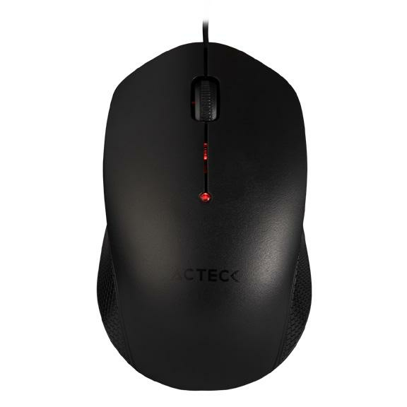 CP-ACTECK-AC-933247-5bdfb4 T3 Mouse Acteck Optimize Prime MA230, Alámbrico, USB, 1200DPI, Negro