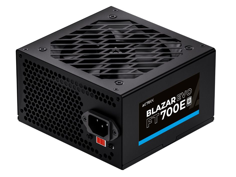 Fuente de Poder Acteck Blazar Evo FT700E, 24-pin ATX, 120mm, 700W