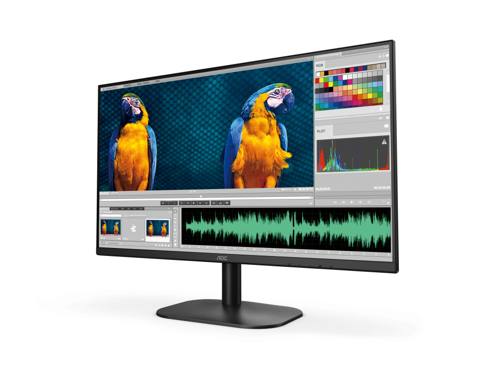 Monitor AOC 22B2HM2 LED 21.4", 1920x1080 Full HD, 100Hz, HDMI, Negro