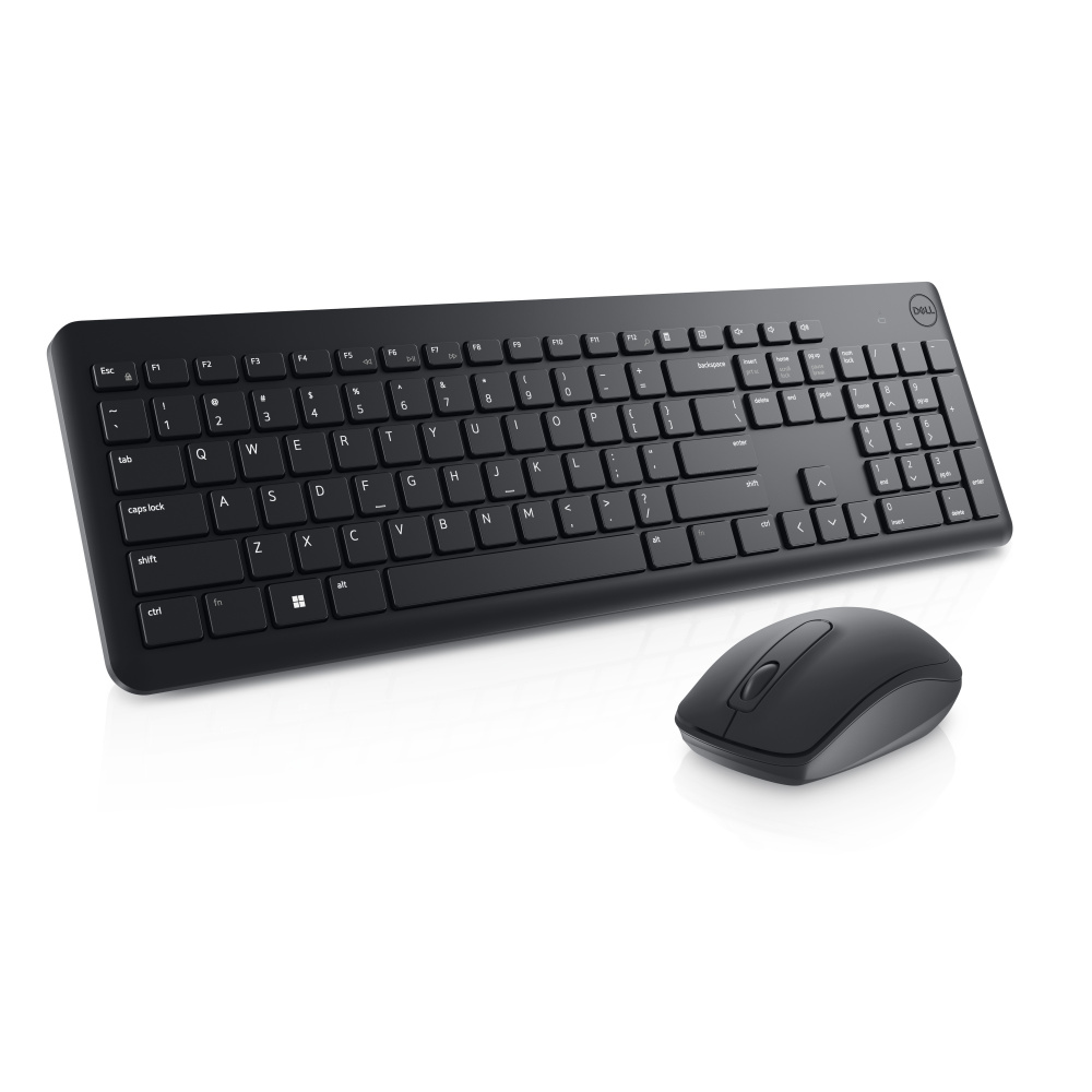 CP-DELL-580-AKCU-8f1eb9 T3 Kit de Teclado y Mouse Dell KM3322W, Inalámbrico, USB, Negro (Español)
