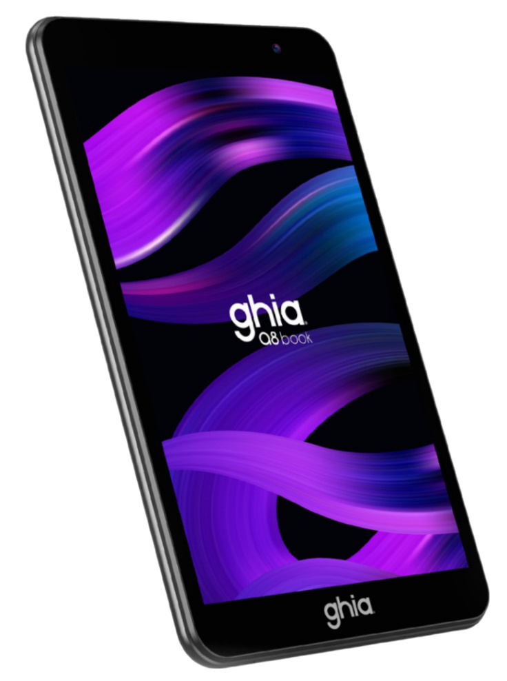 CP-GHIA-GA8N2-c27bda Tablet Ghia GA8N2 8" 800x1280, 64GB, 4GB RAM, Android 14, Negro