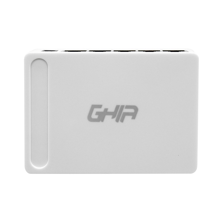 Switch Ghia Gigabit Ethernet GNW-S3, 5 Puertos 10/100/1000Mbps - No Administrable
