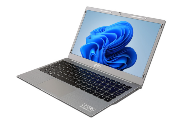 CP-GHIA-LH714B-4 Laptop Ghia Libero 14" 1366x768 HD, Intel Celeron N4020C, 8GB, 512GB SSD, Windows 11 Home, Español