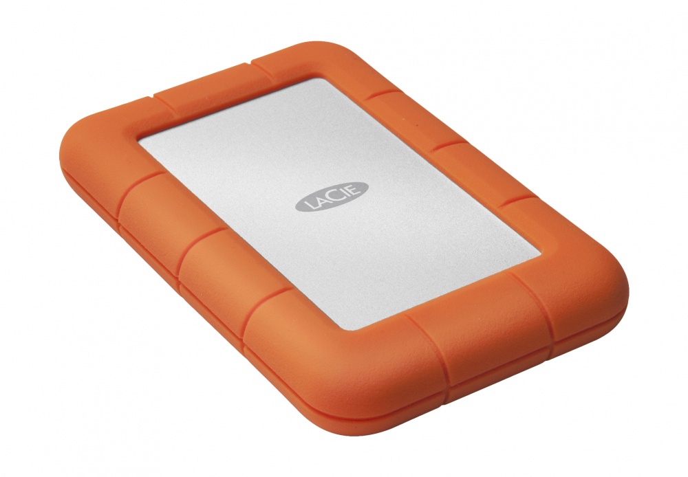 CP-LACIE-LAC9000633-1 Disco Duro Externo LaCie Rugged Mini, 4TB, USB 3.0, Naranja, A Prueba de Agua y Golpes - para Mac/PC