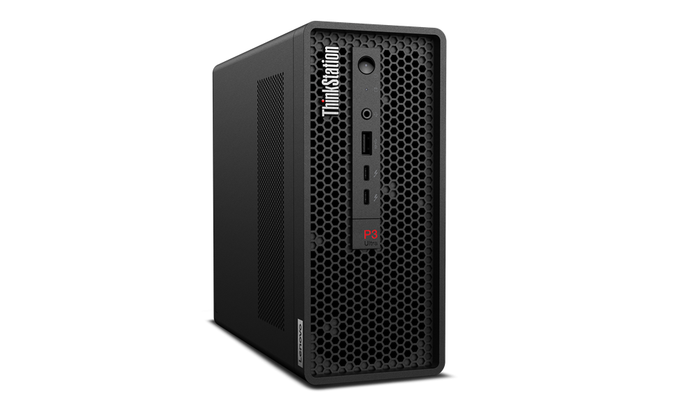 CP-LENOVO-30HBS08700-1d4275 P3 Lenovo ThinkStation P3 Ultra Intel® Core™ i7 i7-13700K 32 GB DDR5-SDRAM 1 TB SSD NVIDIA T1000 Windows 11 Pro Mini Tower Estación de trabajo Negro