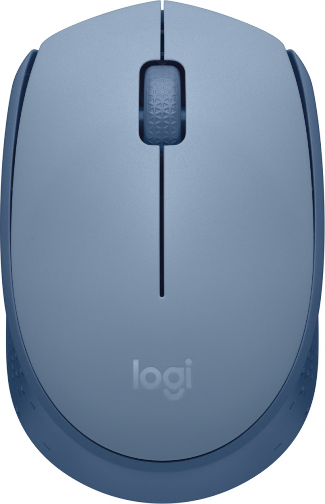 CP-LOGITECH-910-006863-58af29 T3 Mouse Ergonómico Logitech Óptico M170, Inalámbrico, USB, 1000DPI, Azul