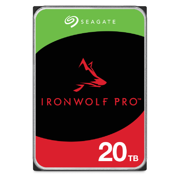 CP-SEAGATE-ST20000NT001-b732dd Disco Duro para NAS Seagate IronWolf Pro 3.5" de 1 a Bahías Ilimitadas, 20TB, SATA III, 6Gbit/s, 7200RPM, 256MB Caché
