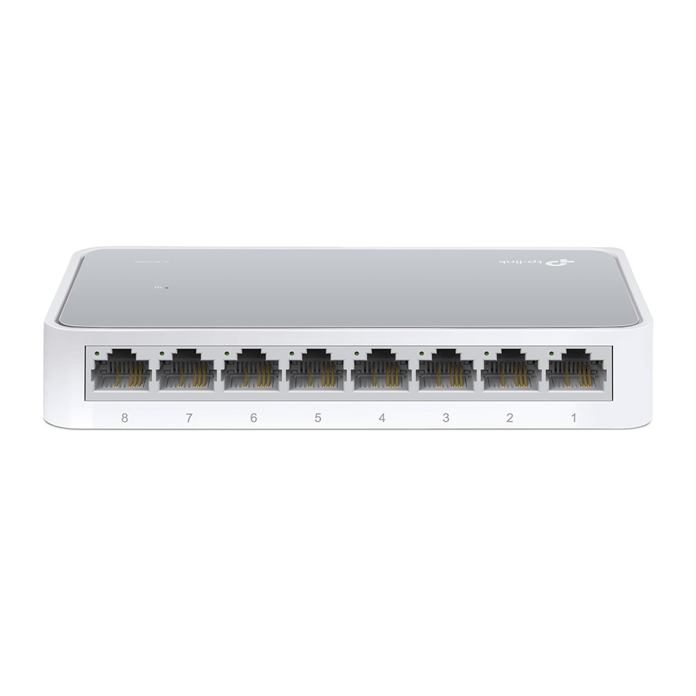 Switch TP-Link Fast Ethernet TL-SF1008D, 8 Puertos 10/100Mbps, 1.6Gbit/s, 1000 Entradas – No Administrable