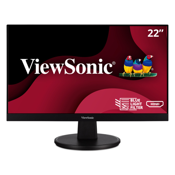 CP-VIEWSONIC-VA2247-MH-42b5fe T3 Monitor ViewSonic VA2247-MH LED 22", 1920x1080 Full HD, FreeSync, 75Hz, HDMI, Bocinas Integradas, Negro