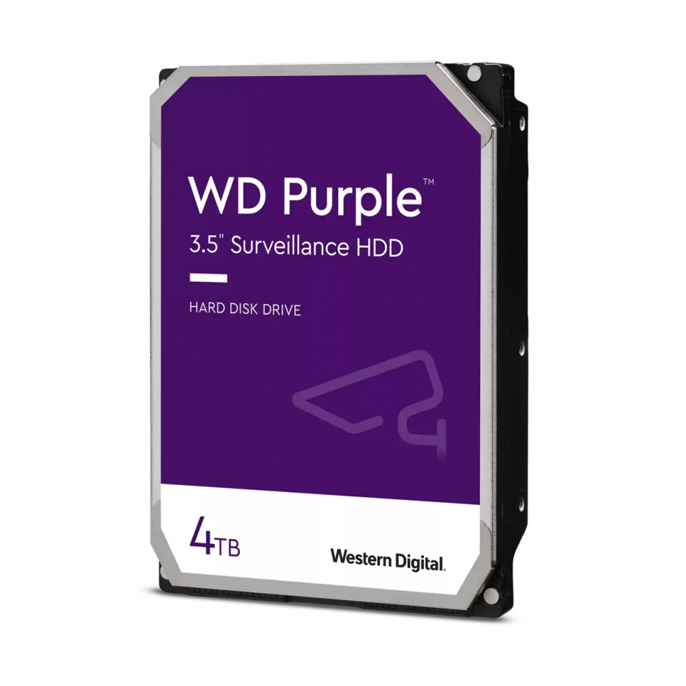 CP-WESTERNDIGITAL-WD43PURZ-4055a5 Disco Duro para Videovigilancia Western Digital WD Purple Surveillance 3.5'', 4TB, SATA III, 6 Gbit/s, 256MB Caché