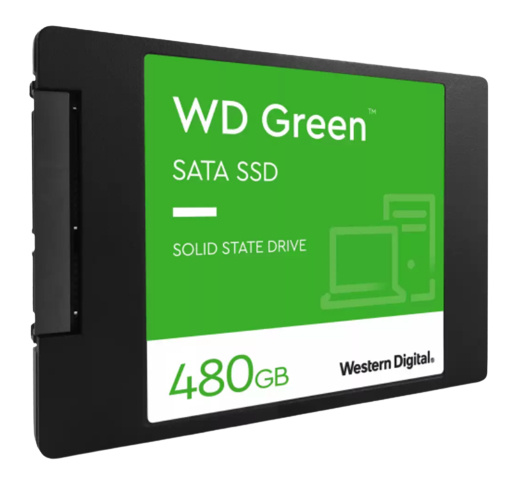 CP-WESTERNDIGITAL-WDS480G3G0A-2a2ae3 SSD WD Green, 480GB, 2.5", 545 MB/s Lectura, SATA III