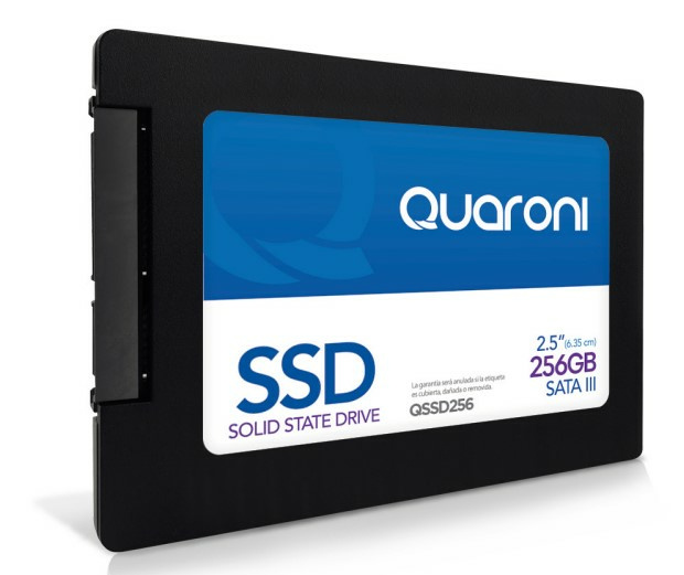 T3 SSD Quaroni QSSD256, 256GB, SATA III, 2.5", 7mm