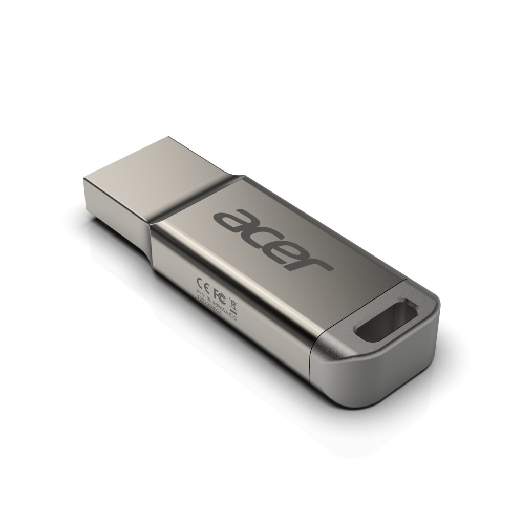 CP-ACER-BL9BWWA583-5bf4b8 Memoria USB Acer UM310, 256GB, USB-A 3.0, Lectura 115MB/s, Escritura 90MB/s, Plata