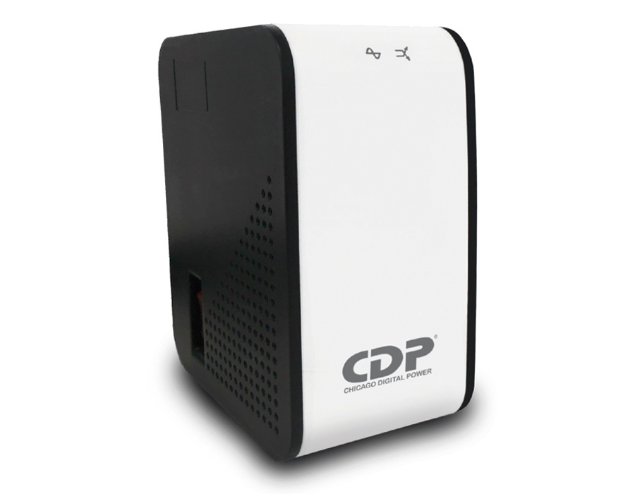 CP-CDP-R2C-AVR1008-1 Regulador CDP R2C-AVR1008, 500W, 1.000VA, Entrada 120 - 220V, Salida 120 - 220V, 8 Contactos