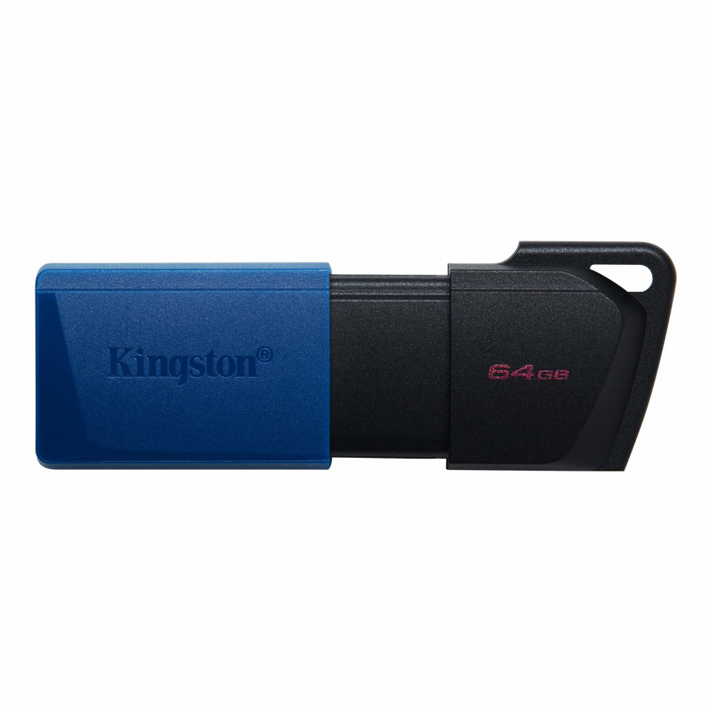 CP-KINGSTON-DTXM64GB-414149 Memoria USB Kingston DataTraveler Exodia M, 64GB, USB A, Negro/Azul