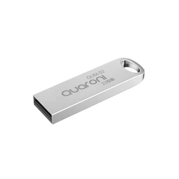 CP-QUARONI-QUM-02-95bf74 Memoria USB Quaroni QUM-02, 32GB, USB 2.0, Metal