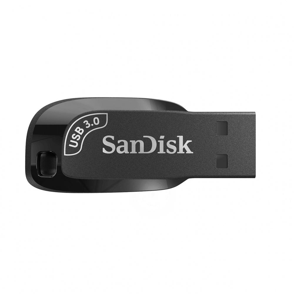Memoria USB SanDisk Ultra Shift, 32GB, USB-A 3.0, Lectura 100MB/s, Negro