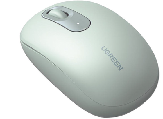 Mouse Ergonómico Ugreen 90672, Inalámbrico, RF Inalámbrico, 2400 DPI, Verde