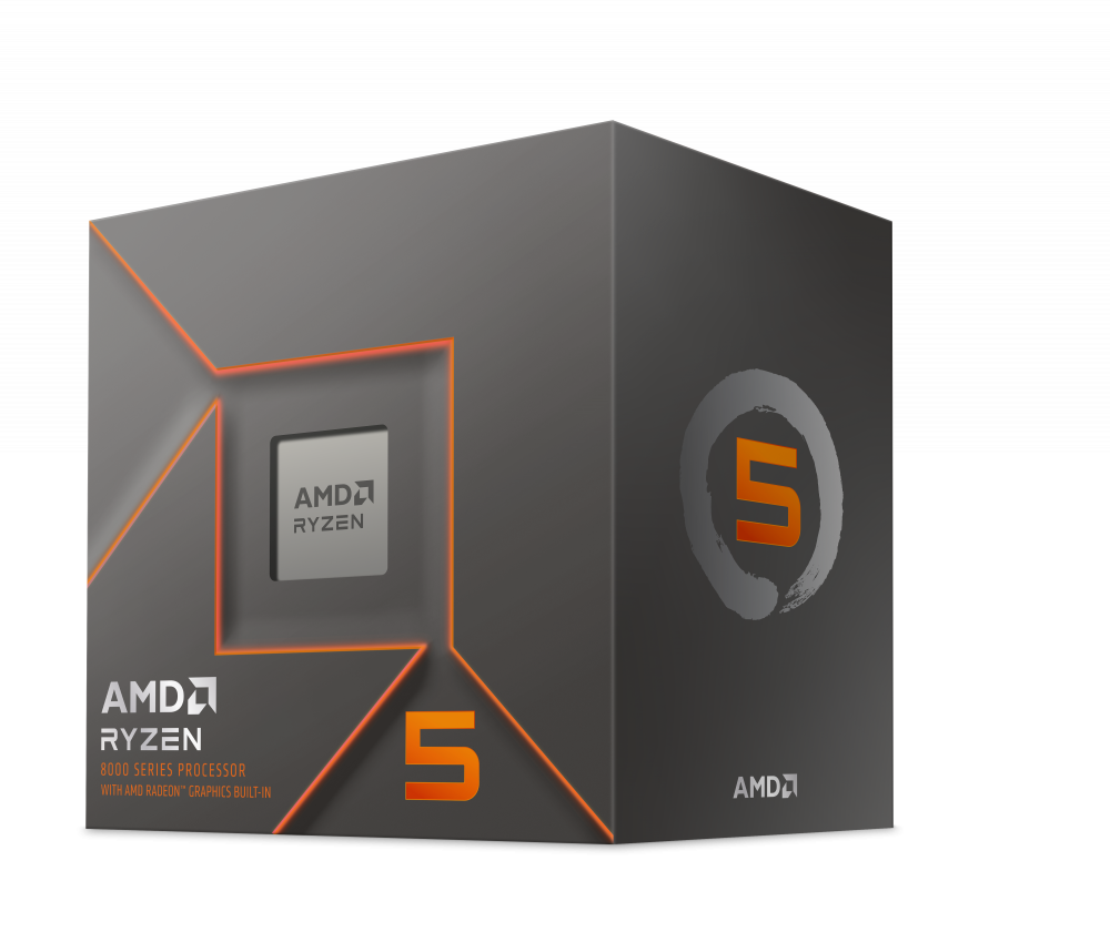 Procesador AMD Ryzen 5 8500G con AMD Radeon Graphics, Socket AM5, 5GHz, 6 Núcleos, 16MB Caché - Incluye Disipador