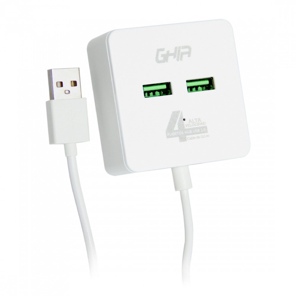 CP-GHIA-GAC-168-1 Ghia Hub USB-A 2.0 - USB-A 2.0, 480 Mbit/s