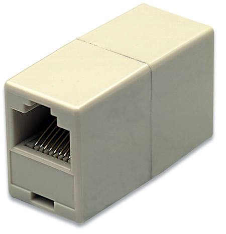 CP-INTELLINET-504225-1 Intellinet Cople Modular en Línea, 8P8C Hembra - 8P8C Hembra, UTP, Blanco