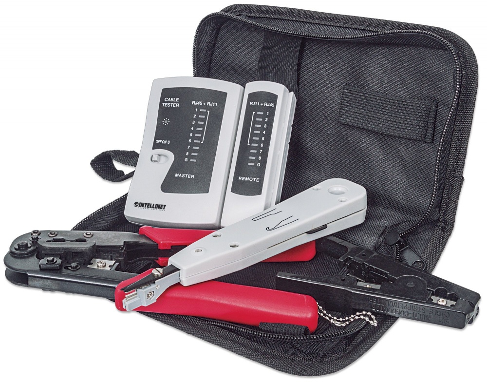 CP-INTELLINET-780070-1 Intellinet Kit de Herramientas para Red 780070, 4 Piezas