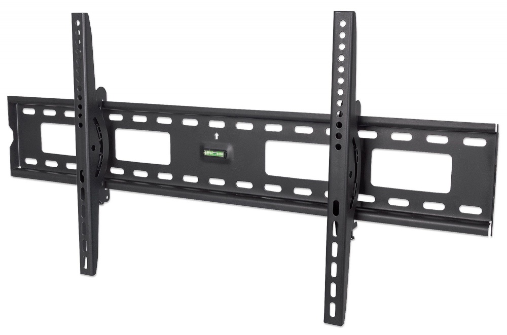 Manhattan Soporte de Pared con Ajuste Vertical para Pantalla 37'' - 70'', hasta 75kg, Negro