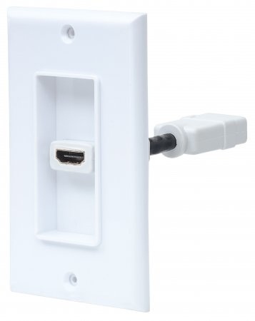 Manhattan Placa para Pared, HDMI 1 Salida, Blanco