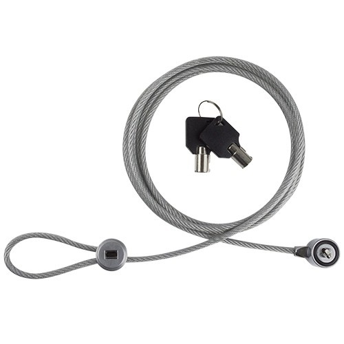 CP-PERFECTCHOICE-PC-160076-1 Perfect Choice Candado de Llave para Laptops PC-160076, 2 Metros, Gris
