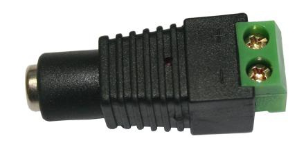 CP-PROVISION-ISR-PR-C09X10-1 Provision-ISR Adaptador de Alimentación PR-C09, DC Hembra, Negro/Verde, 10 Piezas