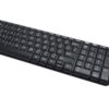 CP-LOGITECH-920-004430-275cf3 Kit de Teclado y Mouse Logitech MK220, Inalámbrico, USB, Negro (Español)