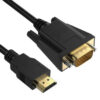 406344_1 Cable HDMI 2.0 BRobotix 406344, Adaptador HDMI 2.0 a VGA, Soporta 2K y 4K, 1.80 m.