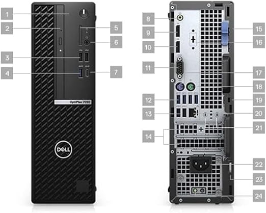 51FJXJgDlbL._AC_SX522_ Dell Optiplex 7090 SFF, Intel Core i5-10500T 2.30GHz, 8GB, 256GB SSD. (REFURBISH)