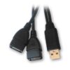 CABLE USB V2.0 A MACHO - TIPO A HEMBRA"Y"