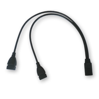 CABLE USB V2.0 A MACHO - TIPO A HEMBRA"Y"