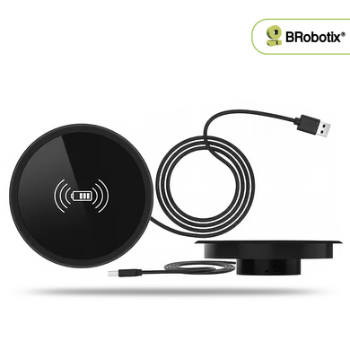CARGADOR INALÁMBRICO DE CARGA RAPIDA 15W PARA MESA