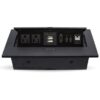 406405_5 BRobotix Caja para Mesa 406405, USB-C, HDMI, RJ-45, Negro
