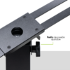 SOPORTE PARA TABLETA ANTIRROBO UNIVERSAL 10"-13"