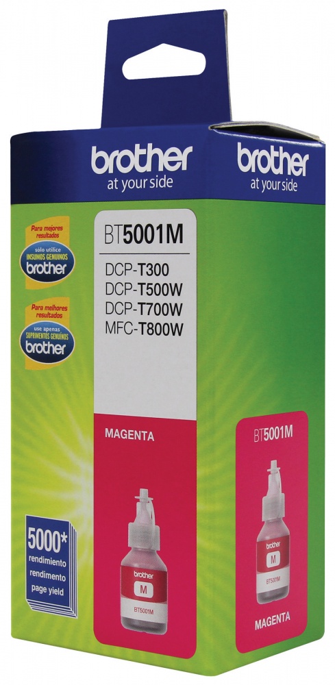 CP-BROTHER-BT5001M-2 Tanque de Tinta Brother BT5001M Magenta, 5000 Páginas