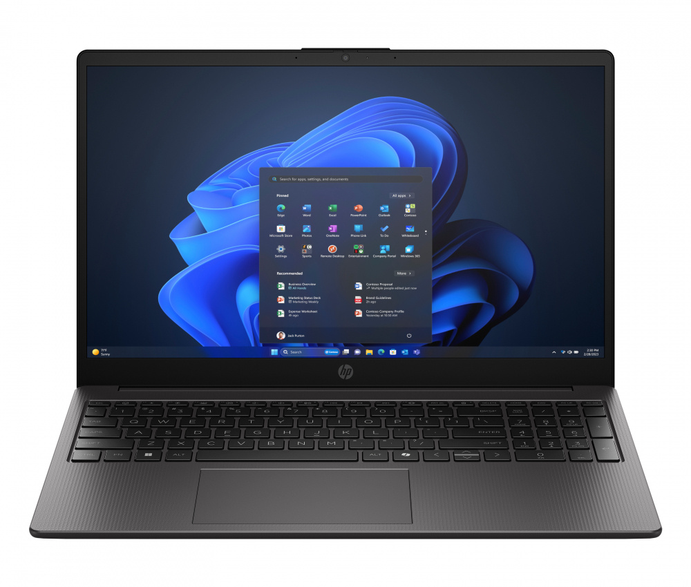 Laptop HP 250R G10, 15.6" 1366x768 HD, Intel Core 5 120U, 8GB, 512GB SSD, Windows 11 Home, Español