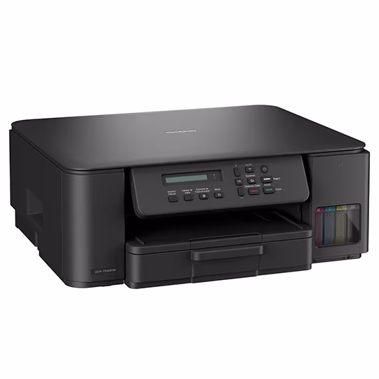 (X)BRO-MFC-T530DW Multifuncional Tinta Continua Brother DCPT530DW, impresión dúplex, 27 ppm negro/11 ppm color, USB 2.0, Wifi 2.4/5Ghz, cama plana color tamaño carta