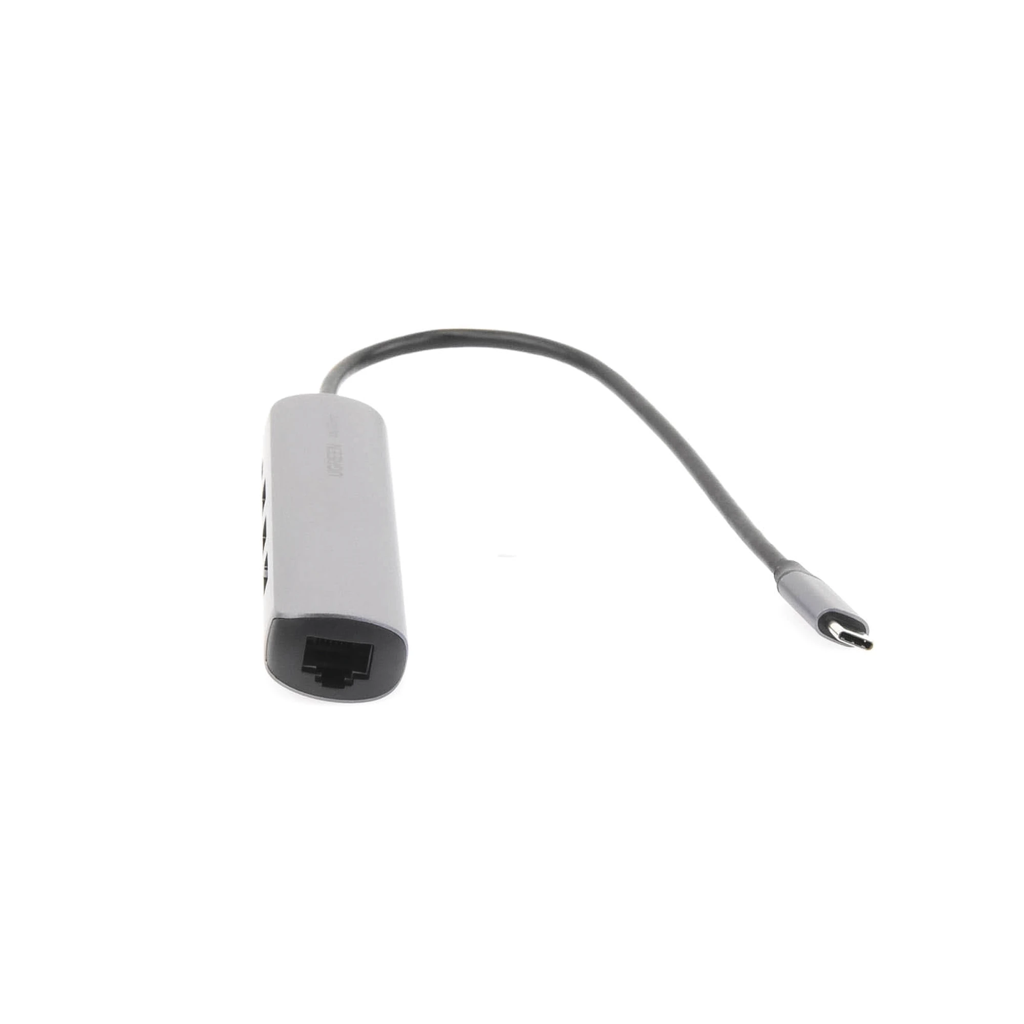10919-AD-2-h Ugreen Hub USB C - 2x USB A 3.0, 1x HDMI, 1x RJ-45, Gris