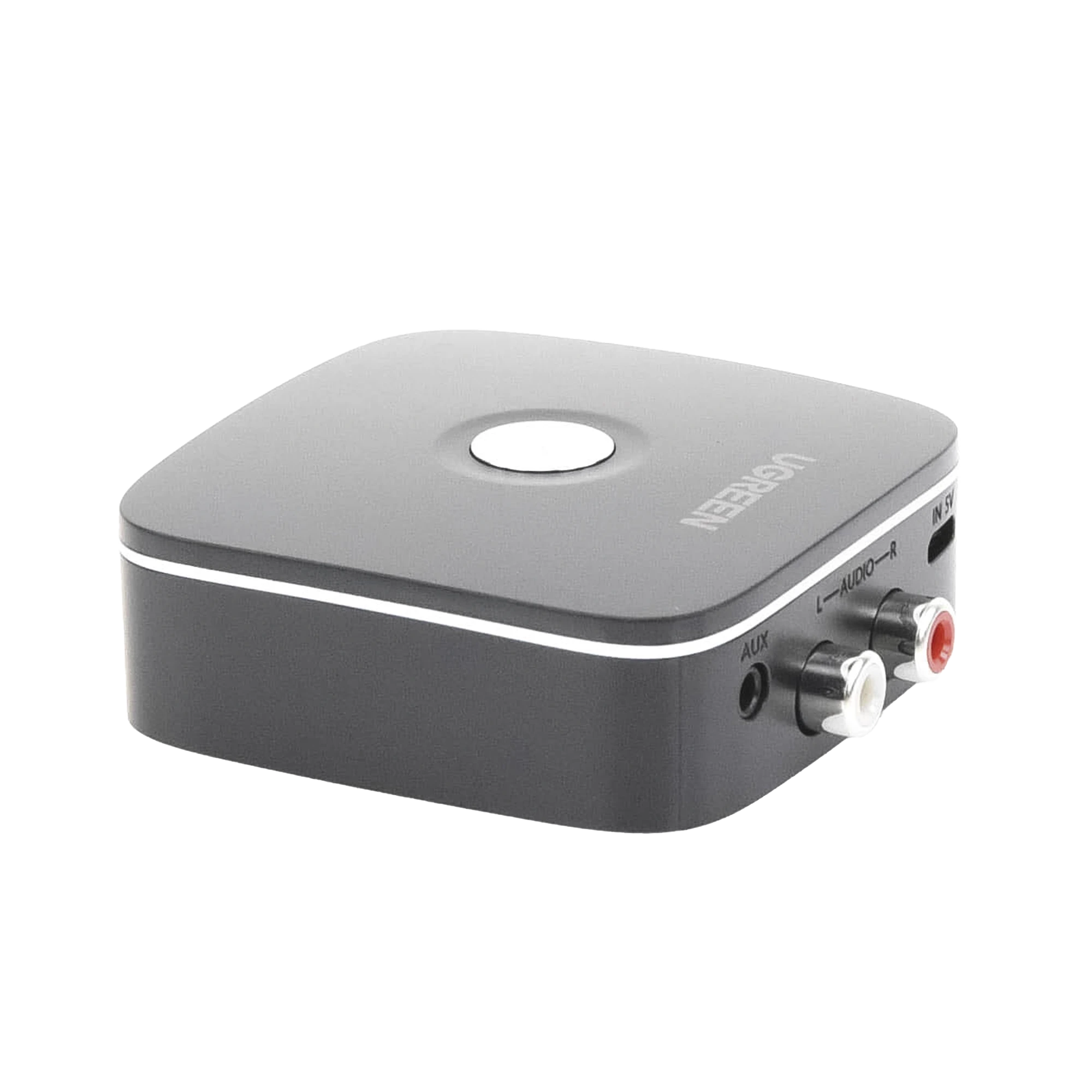 30445-AD-1-h Ugreen Receptor de Audio Bluetooth, Alcance de 10 Metros, Negro