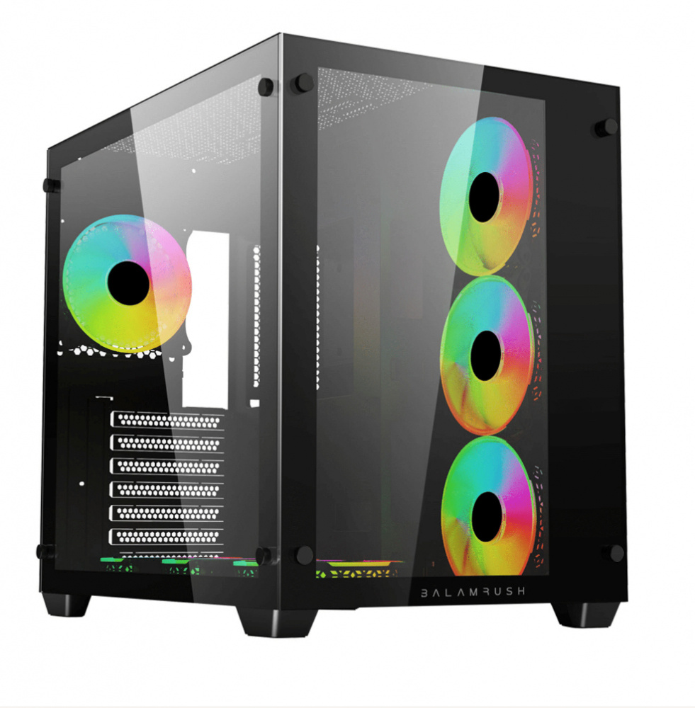 CP-BALAMRUSH-BR-935944-12bc85 Gabinete Balam Rush Tank Pro GM930 Legend Series, Midi-Tower, ATX/Micro-ATX/Mini-ITX, USB 2.0/3.0, sin Fuente, 4 Ventiladores Instalados, Negro