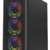 CP-BALAMRUSH-BR-935982-b99565 Gabinete Balam Rush DragonFly II Mesh GM740 Negro, Midi-Tower, ATX/Micro-ATX/Mini-ITX, USB 2.0/3.0, sin Fuente, 4 Ventiladores Instalados, Negro