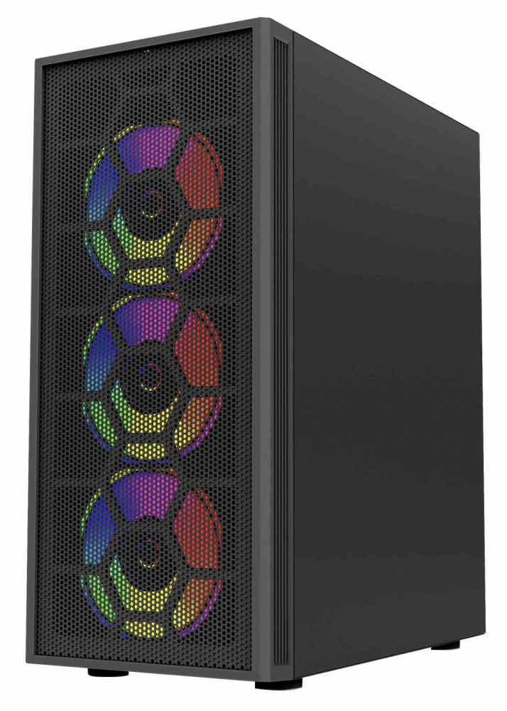 CP-BALAMRUSH-BR-935982-b99565 Gabinete Balam Rush DragonFly II Mesh GM740 Negro, Midi-Tower, ATX/Micro-ATX/Mini-ITX, USB 2.0/3.0, sin Fuente, 4 Ventiladores Instalados, Negro