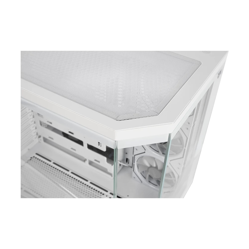Gabinete Balam Rush Tank Super 9600 TB, Midi-Tower, ATX/Micro-ATX/Mini-ITX, USB 2.0/3.0, sin Fuente, 4 Ventiladores Instalados, Blanco