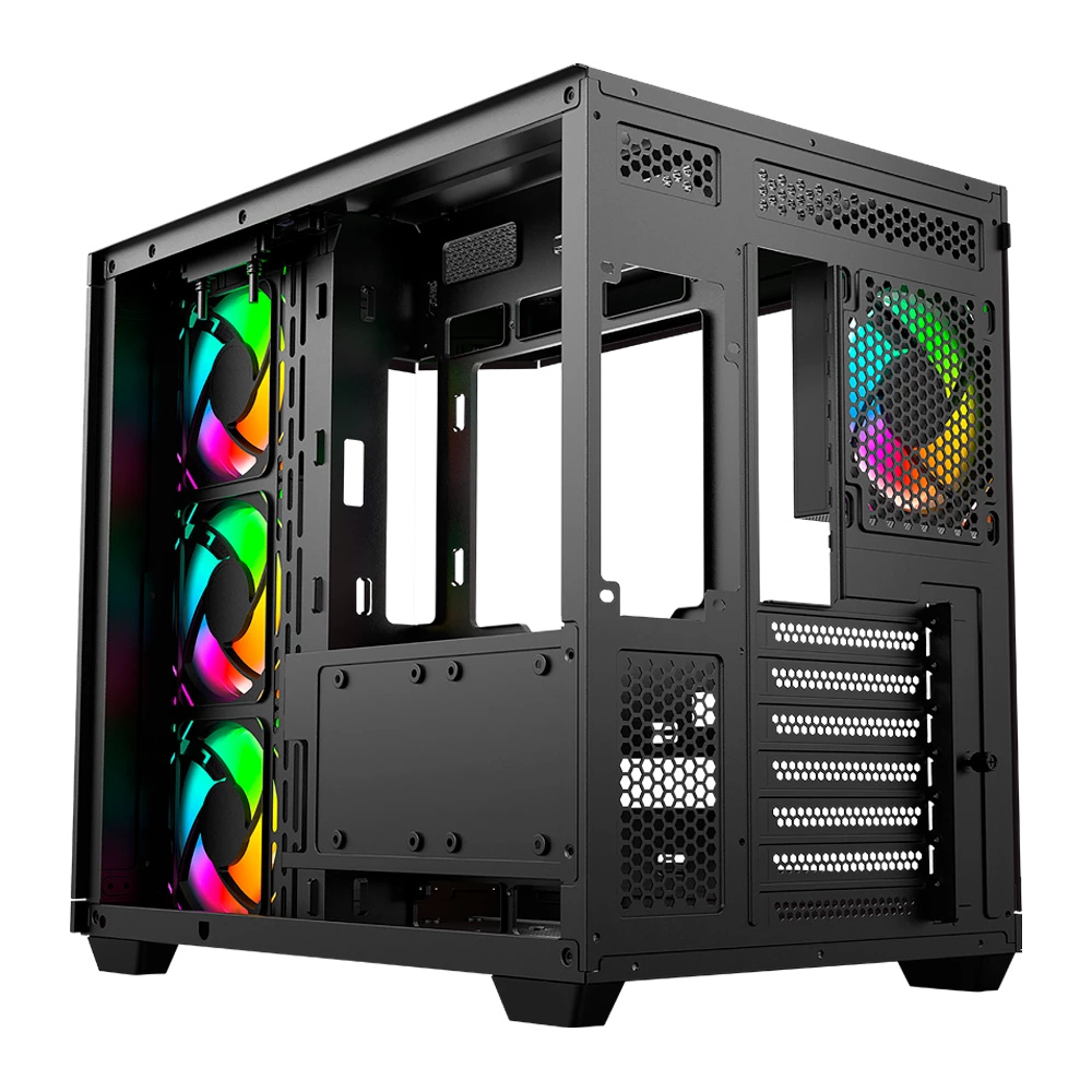 CP-BALAMRUSH-BR-938693-d8ffba Gabinete Balam Rush Tank Super 9600 TB, Midi-Tower, ATX/Micro-ATX/Mini-ITX, USB 2.0/3.0, sin Fuente, 4 Ventiladores Instalados, Negro/Blanco